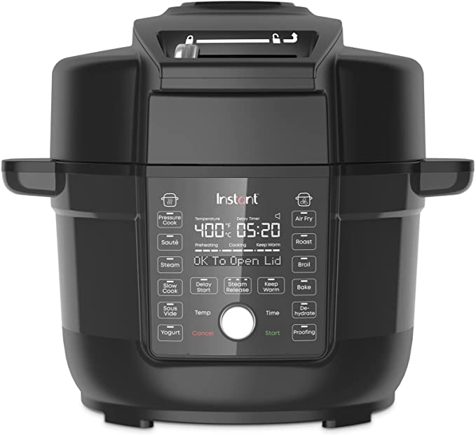 Instant Pot Duo Crisp Ultimate 13 en 1: la Freidora de Aire multifunción definitiva